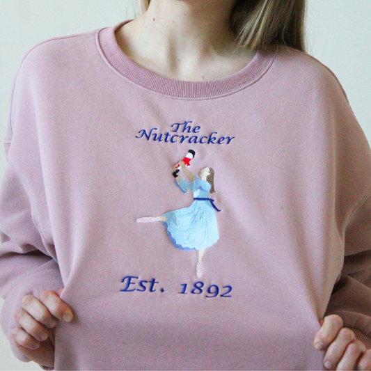 Clara Nutcracker Est. 1892 Oversized Crewneck Sweater